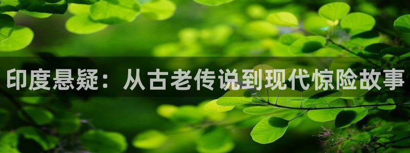 秋霞网韩国理伦片免费看：印度悬疑：从古老传说到现代惊险故事