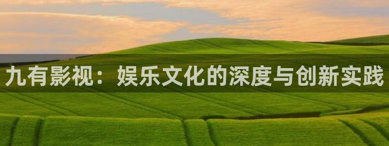 八戒秋霞影视：九有影视：娱乐文化的深度与创新实践